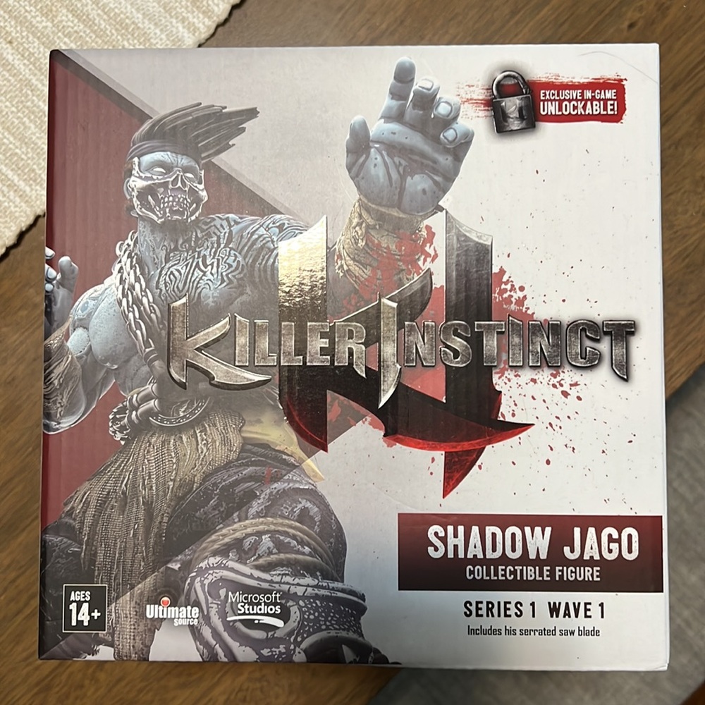 👋🏼👋🏼 Killer Instinct - KI 👋🏼👋🏼 SHADOW JAGO Collectible Figure Series